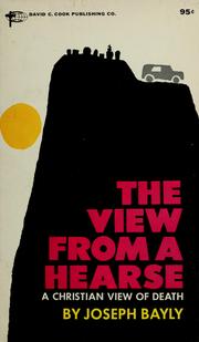 Cover of View from a hearse by Joseph Bayly