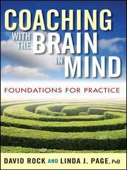 Cover of Coaching with the brain in mind by David Rock