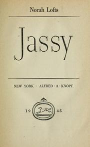 Cover of Jassy by Norah Lofts