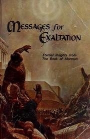 Front cover of Messages for exaltation by Deseret Sunday School Union