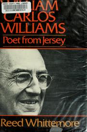 Cover of William Carlos Williams, poet from Jersey by Reed Whittemore