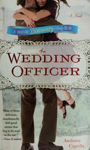 Front cover of The wedding officer by Anthony Capella