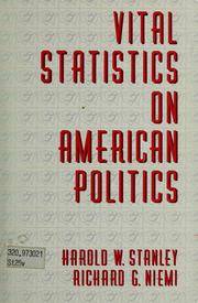 Front cover of Vital statistics on American politics by Harold W. Stanley