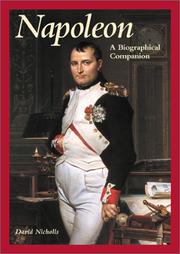 Cover of Napoleon by Nicholls, David