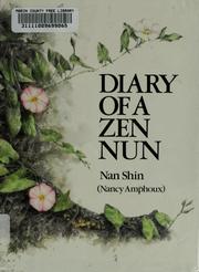 Front cover of Diary of a Zen nun by Nan Shin.