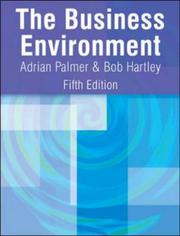 Cover of Business Environment by Bob Hartley       