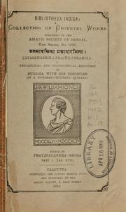 Front cover of Śatasahastrikā prajñāpāramitā by Pratāpacandra Ghoṣa