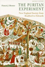 Cover of The Puritan experiment by Francis J. Bremer