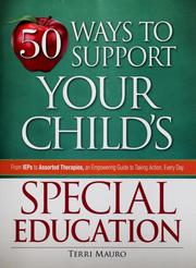 Front cover of 50 ways to support your child's special education by Terri Mauro
