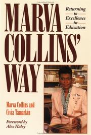 Cover of Marva Collins' Way by Marva Collins
