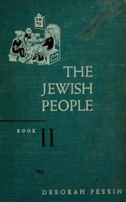 Front cover of The Jewish people by Deborah Pessin
