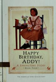 Front cover of Happy Birthday, Addy! by Connie Rose Porter