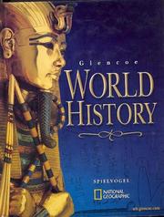 Front cover of Glencoe World History by McGraw-Hill