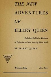 Front cover of The new adventures of Ellery Queen by Ellery Queen