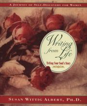 Cover of Writing from life by Susan Wittig Albert