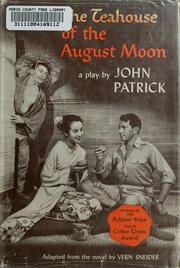 Front cover of The Teahouse of the August Moon by John Patrick Goggan