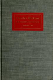 Front cover of Charles Dickens, his tragedy and triumph by Edgar Johnson