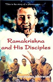 Cover of Ramakrishna and his disciples by Christopher Isherwood