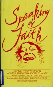 Front cover of Speaking of Faith by Diana L. Eck