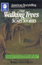 Cover of The walking trees by Roberta Simpson Brown