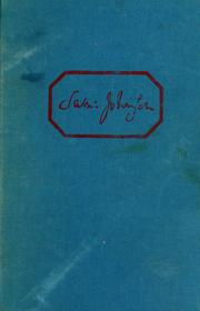 Cover of A Johnson reader by Samuel Johnson