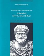 Front cover of A guided tour of selections from Aristotle's Nicomachean ethics by Aristotle