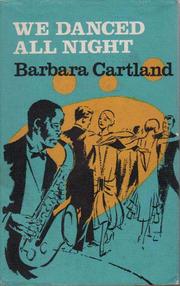 Cover of We Danced all Night by Barbara Cartland