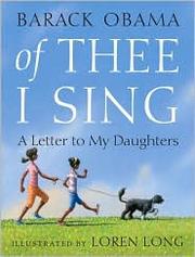 Front cover of Of Thee I Sing by Barack Obama