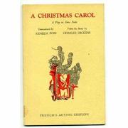 Front cover of A Christmas carol by Kenelm Foss