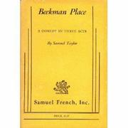 Cover of Beekman Place by Samuel Albert Taylor