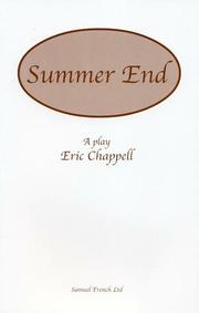 Cover of Summer End by Eric Chappell