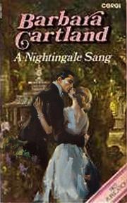 Front cover of A nightingale sang by Barbara Cartland