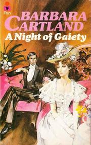 Front cover of A night of gaiety by Barbara Cartland