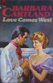 Front cover of Love Comes West by Barbara Cartland