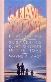 Front cover of Your family, God's way by Wayne A. Mack