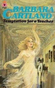 Front cover of Temptation for a teacher by Barbara Cartland