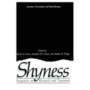 Cover of Shyness by Warren H. Jones