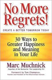 Cover of No More Regrets! by Marc Muchnick