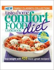 Front cover of Taste of Home Comfort Food Diet Cookbook by Taste of Home Editors