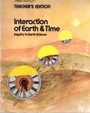 Front cover of Interaction of earth & time by Interaction Science Curriculum Project.