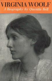 Cover of Virginia Woolf by Quentin Bell