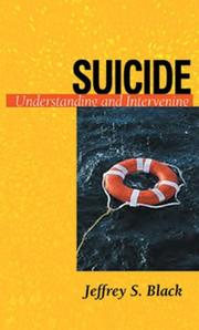 Cover of Suicide by Jeffrey S. Black