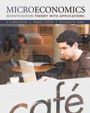 Cover of Microeconomics by B. Curtis Eaton