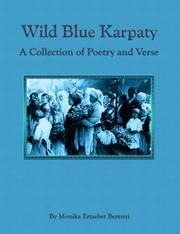 Front cover of Wild blue Karpaty by Monika Erzsebet Berenyi
