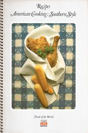 Front cover of Recipes, American Cooking by Time-Life Books