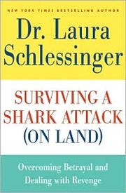 Cover of Surviving a shark attack (on land) by Laura Schlessinger