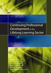 Cover of Continuing Professional Development in the Lifelong Learning Sector by Peter Scales