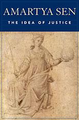 Front cover of The idea of justice by Amartya Sen