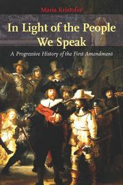 Front cover of In Light of the People We Speak by Maria Kristofer