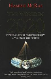 Cover of The World in 2020 by Hamish McRae